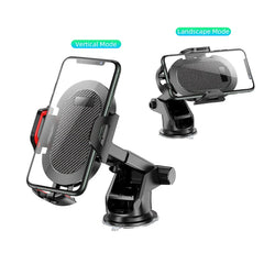 AUFU Sucker Car Phone Holder Mobile Phone Holder Stand in Car No Magnetic GPS Mount Support For iPhone 12 Xiaomi Samsung