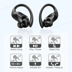 Showlu Fashion Store 0 LP75 White Lenovo LP75 Bluetooth 5.3 Earphones TWS Wireless Sport Headphones LED Digital Display HiFi Stereo Noise Reduction Gaming Earbuds