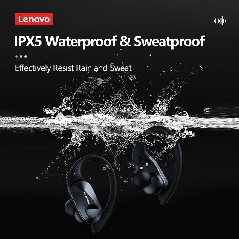 Showlu Fashion Store 0 LP75 White Lenovo LP75 Bluetooth 5.3 Earphones TWS Wireless Sport Headphones LED Digital Display HiFi Stereo Noise Reduction Gaming Earbuds