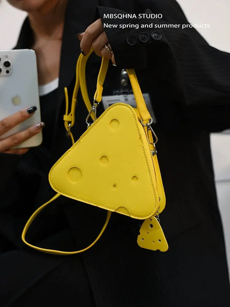 Mbsqhna Niche Original Hole Triangle Earphone Bag - SHOWLU FASHION STORE