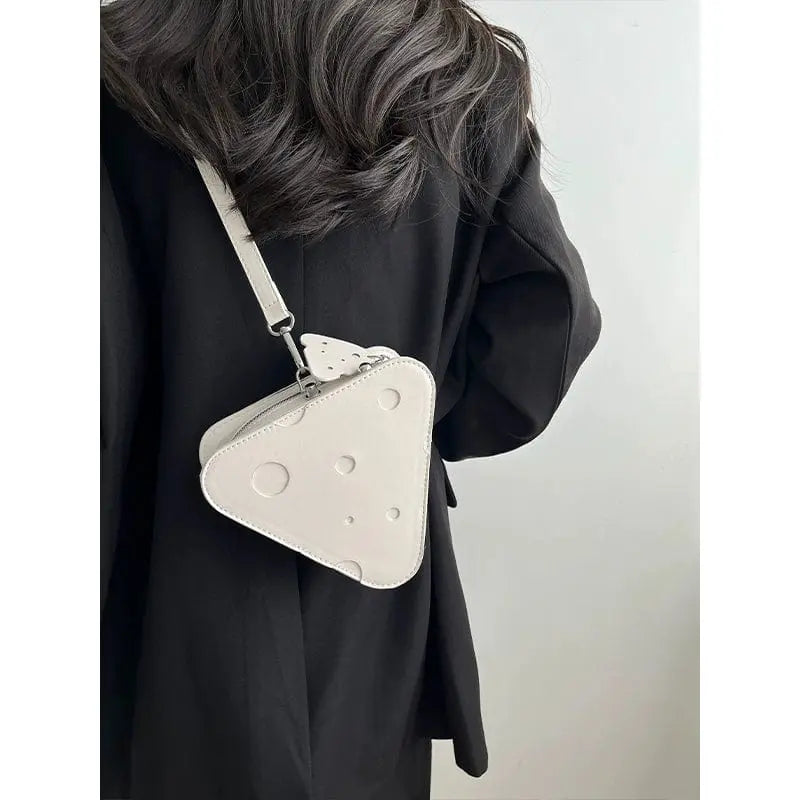Mbsqhna Niche Original Hole Triangle Earphone Bag - SHOWLU FASHION STORE