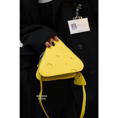 Mbsqhna Niche Original Hole Triangle Earphone Bag - SHOWLU FASHION STORE