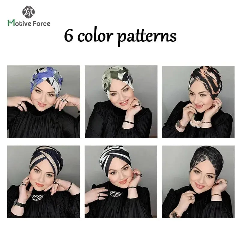 Muslim Modest Hijab Cap Undercap Abaya Hijabs For Woman Islamic Abayas Jersey Instant Wrap Women Crinkle Arabic Modal Silk Caps - SHOWLU FASHION STORE