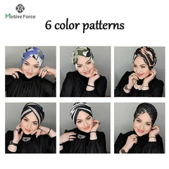 Muslim Modest Hijab Cap Undercap Abaya Hijabs For Woman Islamic Abayas Jersey Instant Wrap Women Crinkle Arabic Modal Silk Caps - SHOWLU FASHION STORE