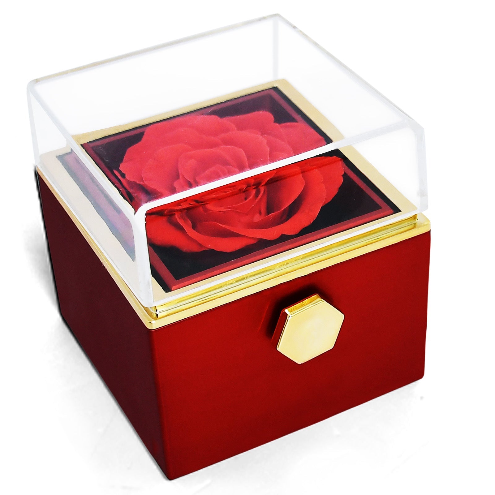 2024 Valentine's Day Rose Eternal Flower Jewelry Box Birthd SHOWLU FASHION STORE