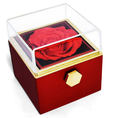 2024 Valentine's Day Rose Eternal Flower Jewelry Box Birthd SHOWLU FASHION STORE