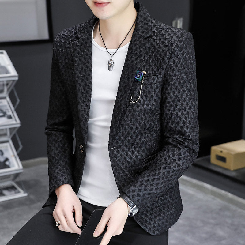 Spring and Autumn Ins Fashion Slim-Fit Casual Small Suit SHOWLU FASHION STORE