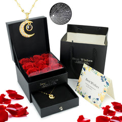2024 Valentine's Day Rose Eternal Flower Jewelry Box Birthd SHOWLU FASHION STORE