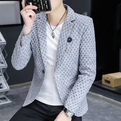Spring and Autumn Ins Fashion Slim-Fit Casual Small Suit SHOWLU FASHION STORE