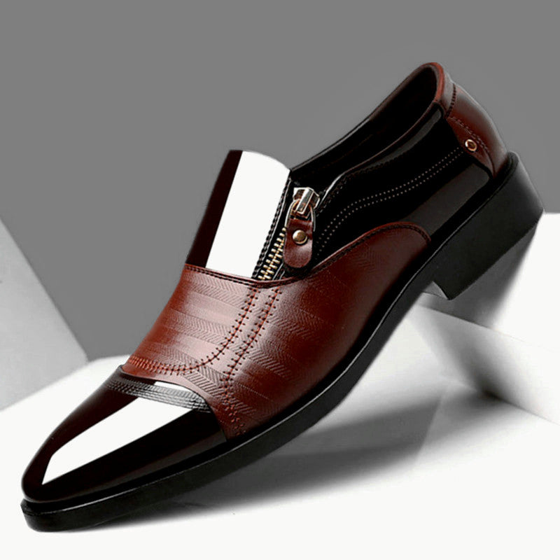 2025 New Arrival Men's Shoes Genuine Leather Men Trendy Casual Shoes Spring Breathable Shoes Business Formal Wear Leather Shoes Men's Shoes SHOWLU FASHION STORE