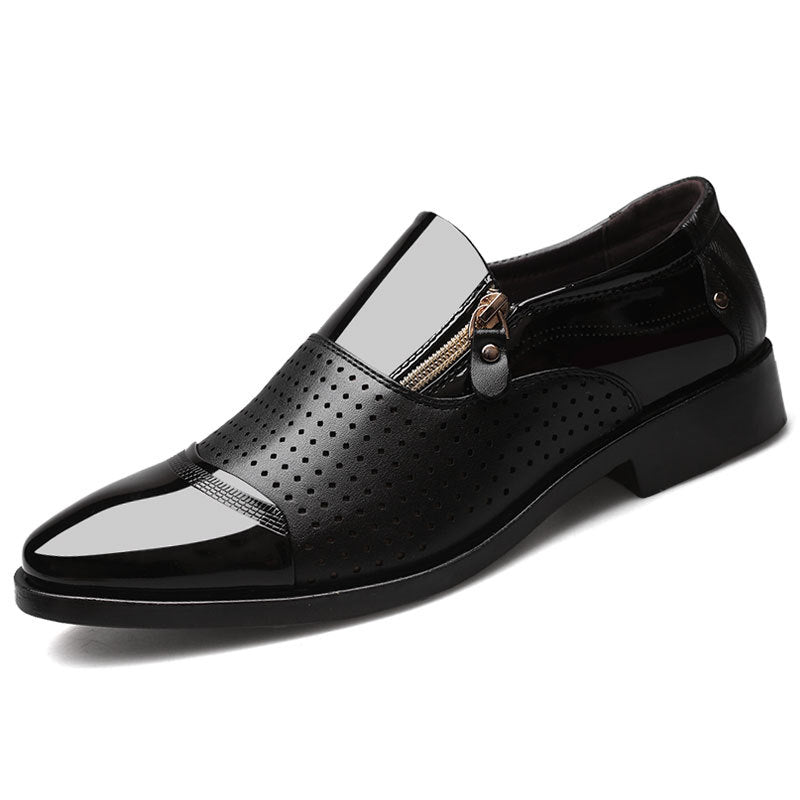 2025 New Arrival Men's Shoes Genuine Leather Men Trendy Casual Shoes Spring Breathable Shoes Business Formal Wear Leather Shoes Men's Shoes SHOWLU FASHION STORE