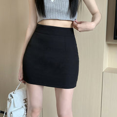 High Waist Sheath Skinny Stretchy Slimming Business Short Skirt SHOWLU FASHION STORE