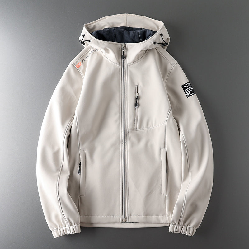 Windproof Fleece Men's Outdoor Sports Clothing Soft Shell Jacket SHOWLU FASHION STORE