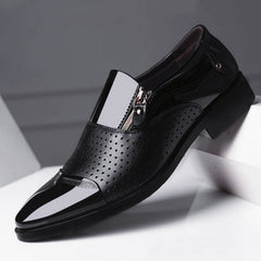 2025 New Arrival Men's Shoes Genuine Leather Men Trendy Casual Shoes Spring Breathable Shoes Business Formal Wear Leather Shoes Men's Shoes SHOWLU FASHION STORE