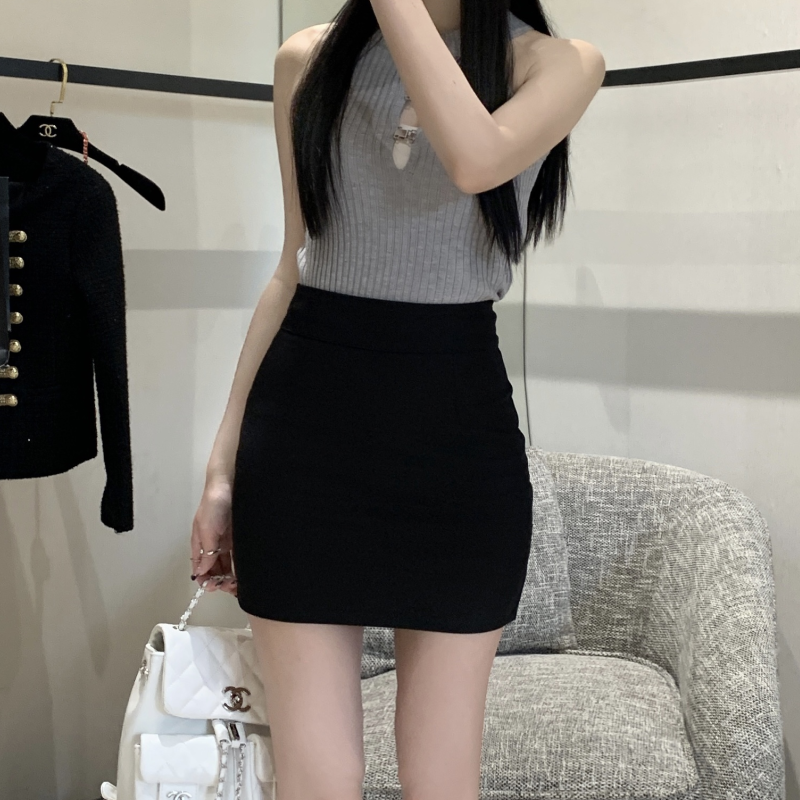 High Waist Sheath Skinny Stretchy Slimming Business Short Skirt SHOWLU FASHION STORE