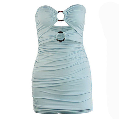 Off-the-Shoulder Wear Sneaky Design Sexy Dress Tube Top SHOWLU FASHION STORE