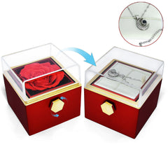 2024 Valentine's Day Rose Eternal Flower Jewelry Box Birthd SHOWLU FASHION STORE
