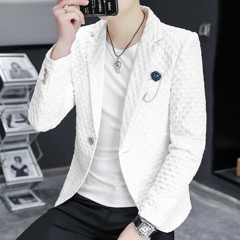 Spring and Autumn Ins Fashion Slim-Fit Casual Small Suit SHOWLU FASHION STORE