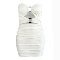 Off-the-Shoulder Wear Sneaky Design Sexy Dress Tube Top SHOWLU FASHION STORE