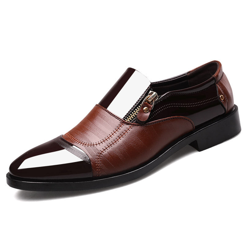 2025 New Arrival Men's Shoes Genuine Leather Men Trendy Casual Shoes Spring Breathable Shoes Business Formal Wear Leather Shoes Men's Shoes SHOWLU FASHION STORE