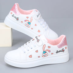 Easiest for Match Casual Spring and Autumn Leather Breathable White Shoes SHOWLU FASHION STORE