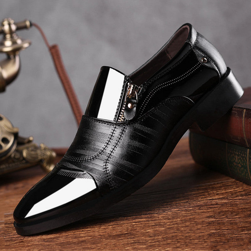 2025 New Arrival Men's Shoes Genuine Leather Men Trendy Casual Shoes Spring Breathable Shoes Business Formal Wear Leather Shoes Men's Shoes SHOWLU FASHION STORE