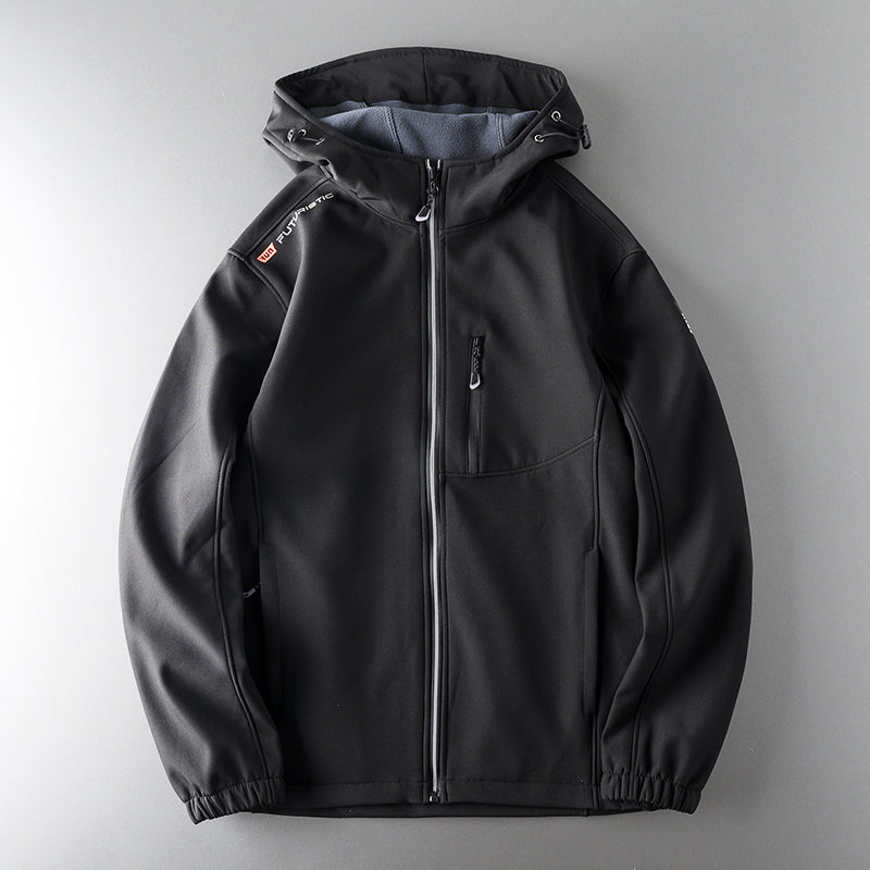 Windproof Fleece Men's Outdoor Sports Clothing Soft Shell Jacket SHOWLU FASHION STORE
