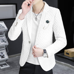Spring and Autumn Ins Fashion Slim-Fit Casual Small Suit SHOWLU FASHION STORE
