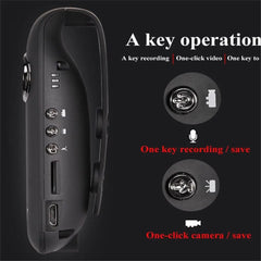 Maroon Hera Tech Accessories USB Plug / Bundle1 Portable Handheld HD 1080p Mini Camera DVR