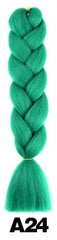 Showlu Store Nation 0 P2/613 / 24inches Qp hair 24 inch Ombre Color Synthetic Hair Braids Pre Stretched Wholesale Jumbo Braiding KaneKalon Hair Extensions 100g/pcs