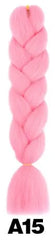 Showlu Store Nation 0 NC/4HL / 24inches Qp hair 24 inch Ombre Color Synthetic Hair Braids Pre Stretched Wholesale Jumbo Braiding KaneKalon Hair Extensions 100g/pcs