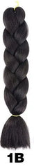 Showlu Store Nation 0 4/27HL / 24inches Qp hair 24 inch Ombre Color Synthetic Hair Braids Pre Stretched Wholesale Jumbo Braiding KaneKalon Hair Extensions 100g/pcs