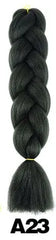 Showlu Store Nation 0 P1B/613 / 24inches Qp hair 24 inch Ombre Color Synthetic Hair Braids Pre Stretched Wholesale Jumbo Braiding KaneKalon Hair Extensions 100g/pcs