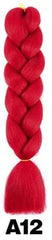 Showlu Store Nation 0 1B/27HL / 24inches Qp hair 24 inch Ombre Color Synthetic Hair Braids Pre Stretched Wholesale Jumbo Braiding KaneKalon Hair Extensions 100g/pcs