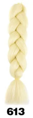 Showlu Store Nation 0 T1/35 / 24inches Qp hair 24 inch Ombre Color Synthetic Hair Braids Pre Stretched Wholesale Jumbo Braiding KaneKalon Hair Extensions 100g/pcs