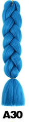 Showlu Store Nation 0 T1B/350 / 24inches Qp hair 24 inch Ombre Color Synthetic Hair Braids Pre Stretched Wholesale Jumbo Braiding KaneKalon Hair Extensions 100g/pcs