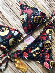 Showlu Fashion Store 0 QS08 / S RUOTONGSEPT Exquisite Sports Bikini Set