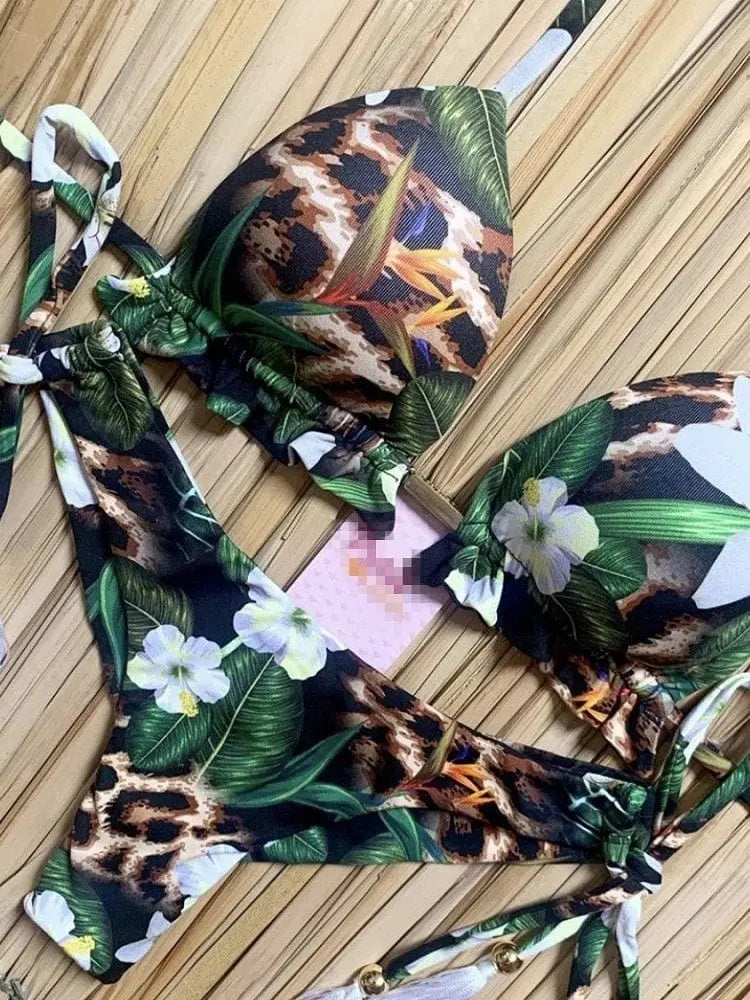Showlu Fashion Store 0 RUOTONGSEPT Exquisite Sports Bikini Set