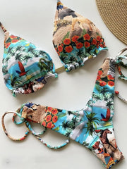 Showlu Fashion Store 0 RUOTONGSEPT Exquisite Sports Bikini Set