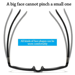 Showlu Fashion Store 0 Reading Glasses Men Women Sports Anti-blue Light Reading Eyewear Black Red TR90 Frame Presbyopia Eyeglasses +100 to+400 glasses