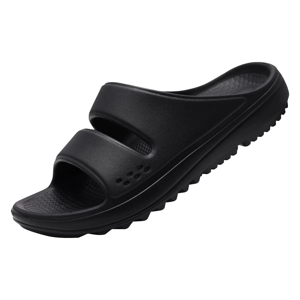 Comwarm Thick Sole Flip Flops For Women And Men Summer Yoga Mat Outdoor Beach Thong Sandals For Shower Non-Slip Soft Slippers