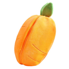 Random 1 Pcs 18cm Cute Stuffed Toys Strawberry Rabbit Radish Rabbit Plush Toys Zipper Doll SHOWLU FASHION STORE