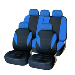 AUTO HIGH Universal Car Seat Covers Polyester Auto Seat Protector Front & Rear Fit Most Car Van SUV Truck