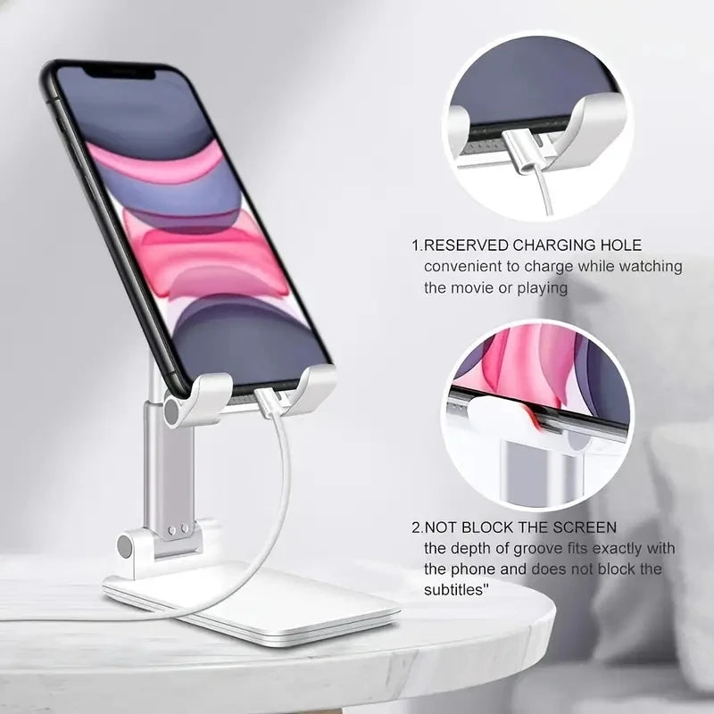 Desk Mobile Phone Holder Stand For IPhone IPad Xiaomi Adjustable Desktop Tablet Holder Universal Table Cell Phone Stand SHOWLU FASHION STORE