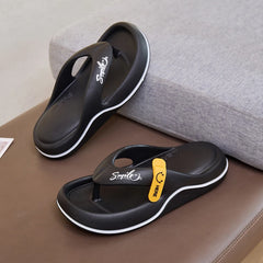New Man Women Slippers Flip Flops Indoor Outdoor Beach Sandals Super Soft Bottom Slides Non-slip Thick Soled Women Slippers