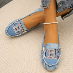 Women Loafers Driving Boat Sandals Luxury Decor Fashion Pattern Design PartFlats Slip-on Sexy Elegant Flat Comfy Casual Office