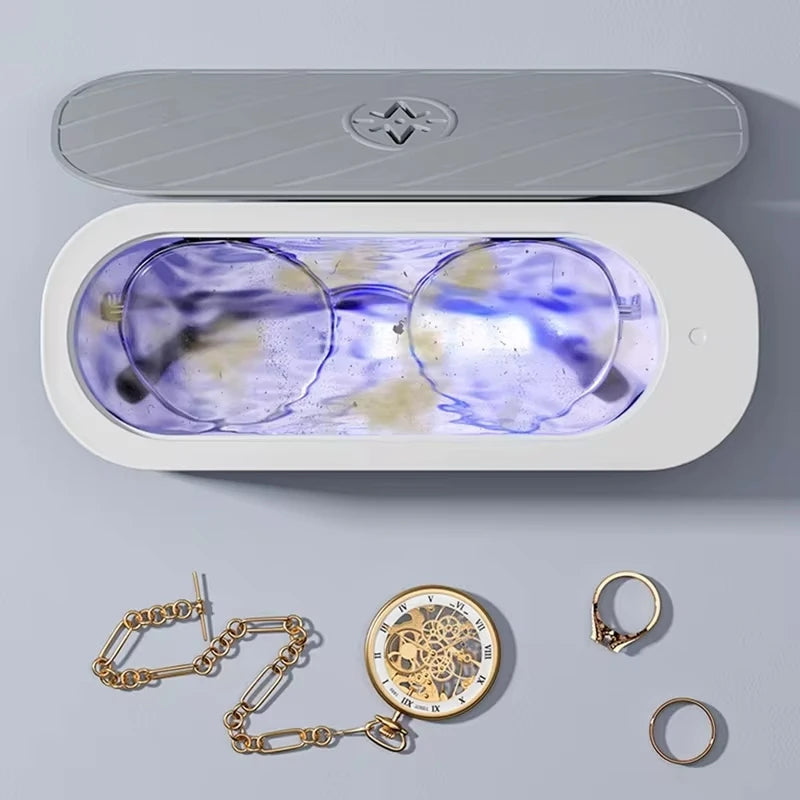 Ultrasonic Cleaning Machine 45000Hz High Frequency Vibration Wash Cleaner Washing Jewelry Glasses Watch Ring Dentures Cleaner SHOWLU FASHION STORE