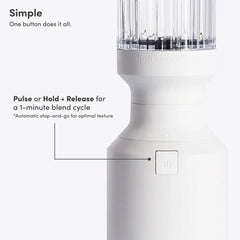 Mighty 850 | Premium Compact Personal Blender | Smoothies, Shakes, Dressings, Sauces | Blends Ice Andfruit | New Xl Vessel |