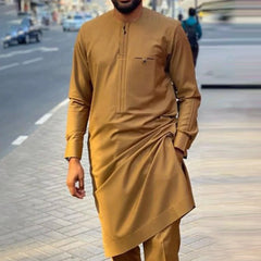 2 pieces kaftan outfits africa set clothing wedding evening dress dashiki african traditional dresses clothes for men 2025