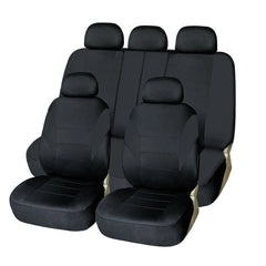 AUTO HIGH Universal Car Seat Covers Polyester Auto Seat Protector Front & Rear Fit Most Car Van SUV Truck